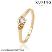 13833 xuping fashion new women design antique gold finger ring